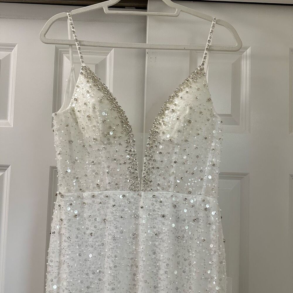 Mac Duggal Embellish Corset Long Formal Dress size4 - Picture 9 of 14